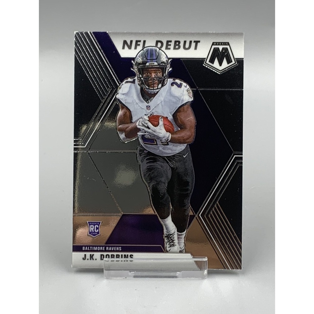 2020 Panini Mosaic JK‎ Dobbins Rookie NFL Debut Insert Ravens RC #275